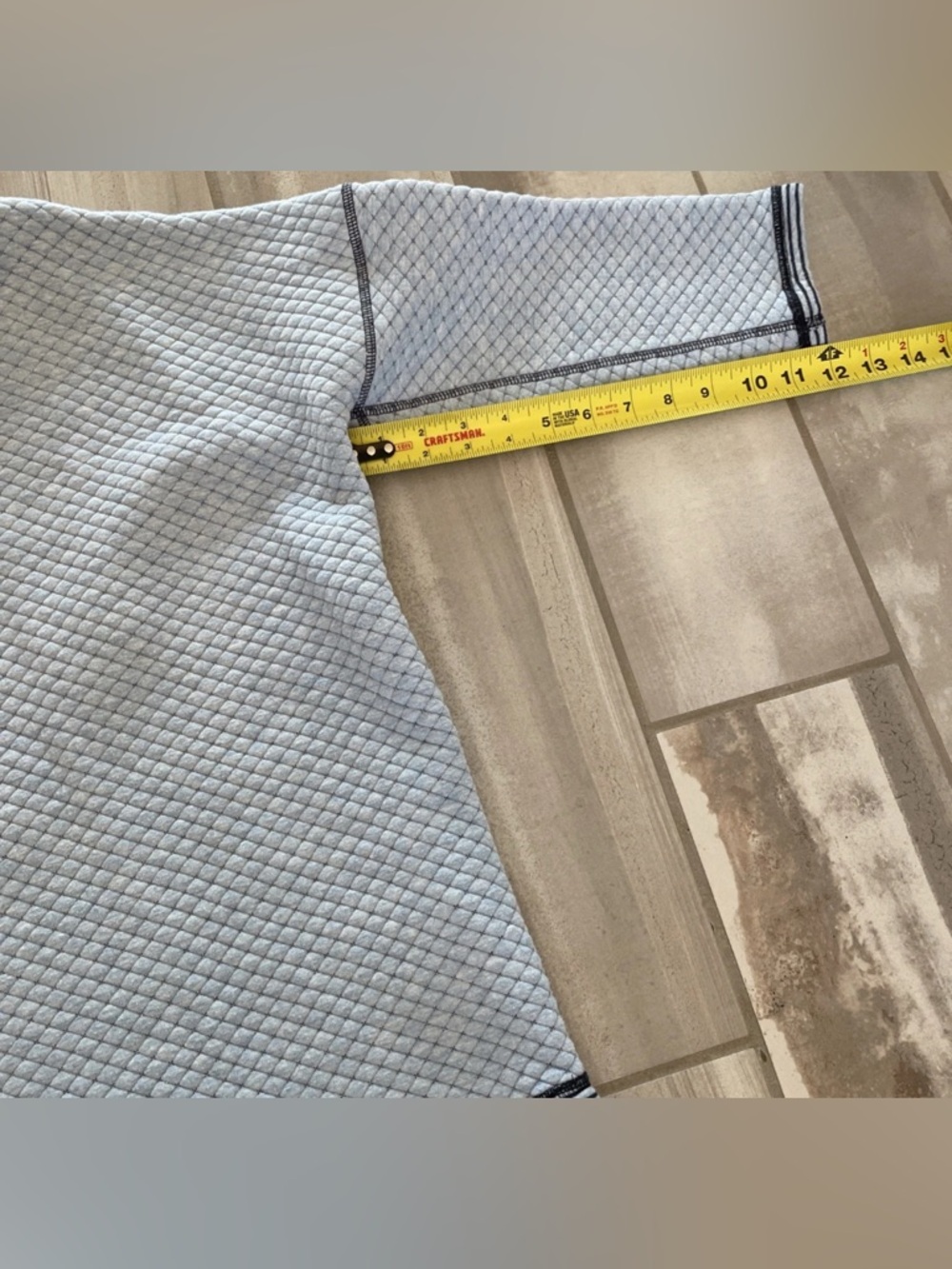 Tuckernuck Reversible Heathered Blue Ally Swing Crewneck Sporty Sweatshirt M/L - Picture 6 of 12